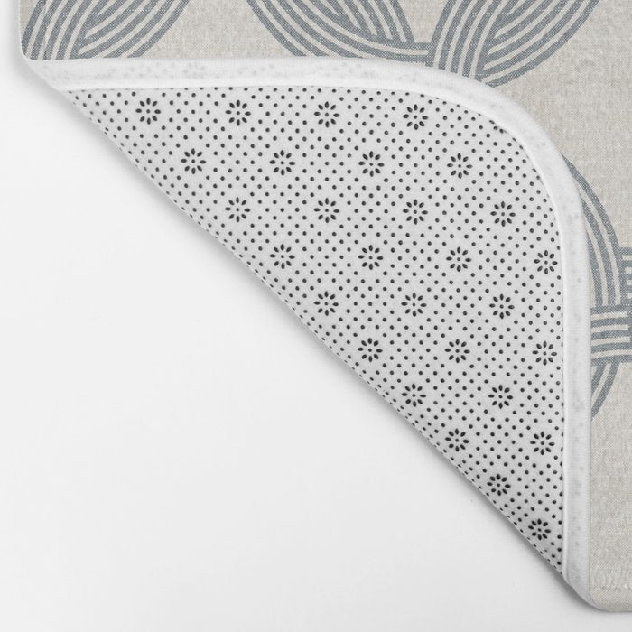 JUNGLIA WEAVE SLATE Bath Mat Gallery Image 2