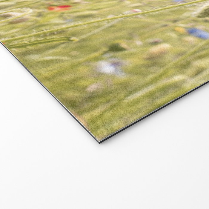 Wildflower Field | Poppy Flower in a Garden in Holland Art Print | Floral Summer Photography Welcome Mat Gallery Image 2