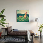 The Life of a Chicken Wood Wall Art Gallery Image 2