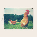 The Life of a Chicken Laptop Sleeve Gallery Image 1