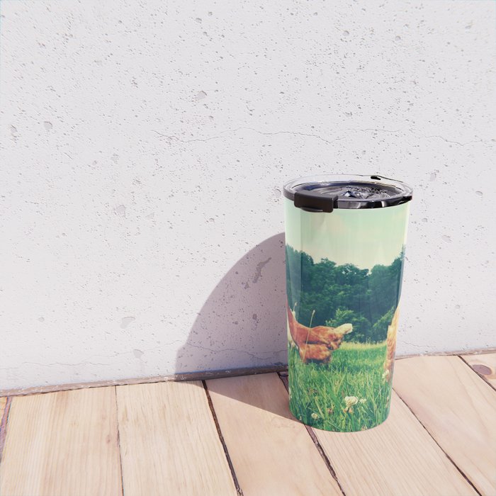 The Life of a Chicken Travel Mug Gallery Image 4