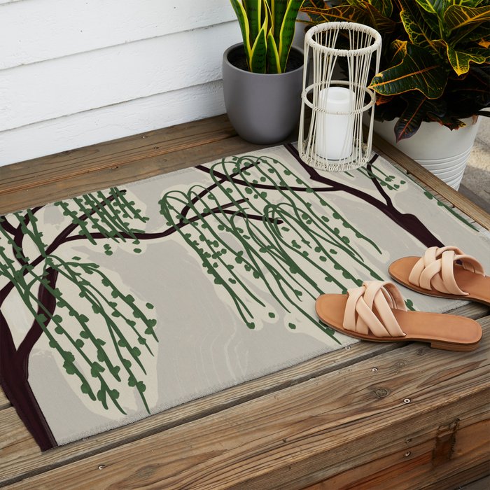 Willow's veil Outdoor Rug Gallery Image 2