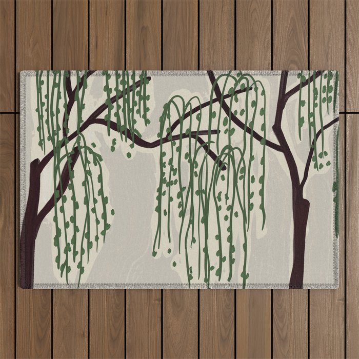 Willow's veil Outdoor Rug Gallery Image 1