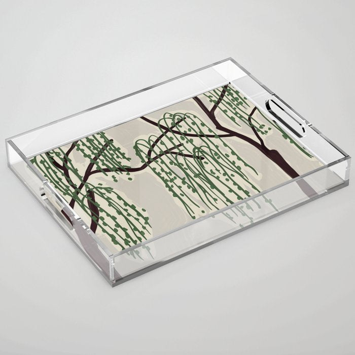 Willow's veil Acrylic Tray Gallery Image 1