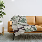 Willow's veil Throw Blanket Gallery Image 1