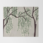 Willow's veil Throw Blanket Gallery Image 2