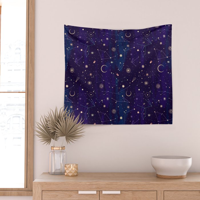 Night of a Thousand Moons Wall Tapestry Gallery Image 2