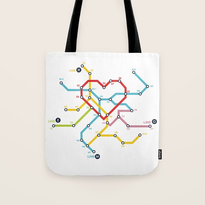 Home Where The Heart Is Tote Bag Gallery Image 1