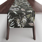 Winter night nature 08 Table Runner Gallery Image 1