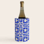 Vintage marine sea shell art pattern Wine Chiller Gallery Image 2