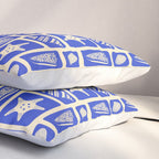 Vintage marine sea shell art pattern Pillow Sham Gallery Image 3