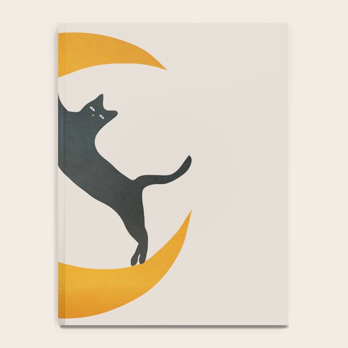 Moon and Cat Notebook Gallery Image 4