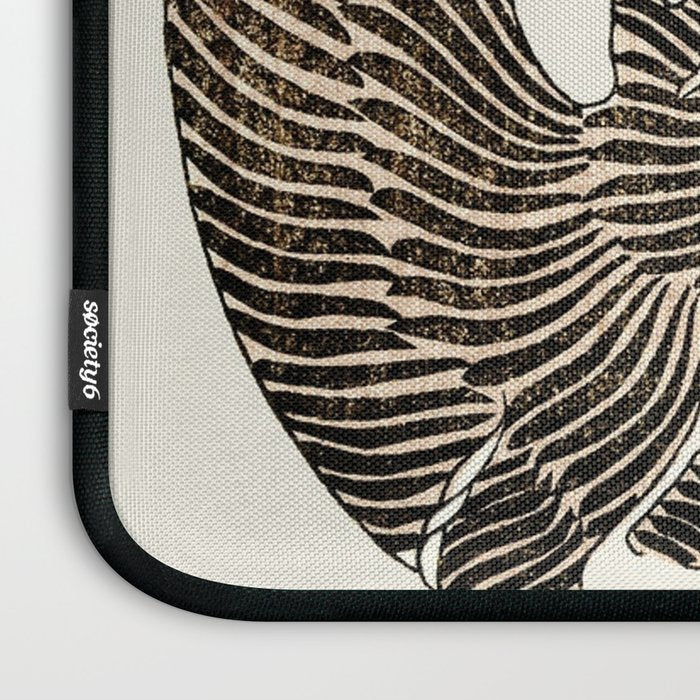 Japanese Tigers By Yatsuo No Tsubaki Laptop Sleeve Gallery Image 3