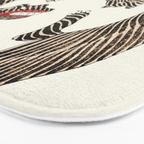 Japanese Tigers By Yatsuo No Tsubaki Bath Mat Gallery Image 3