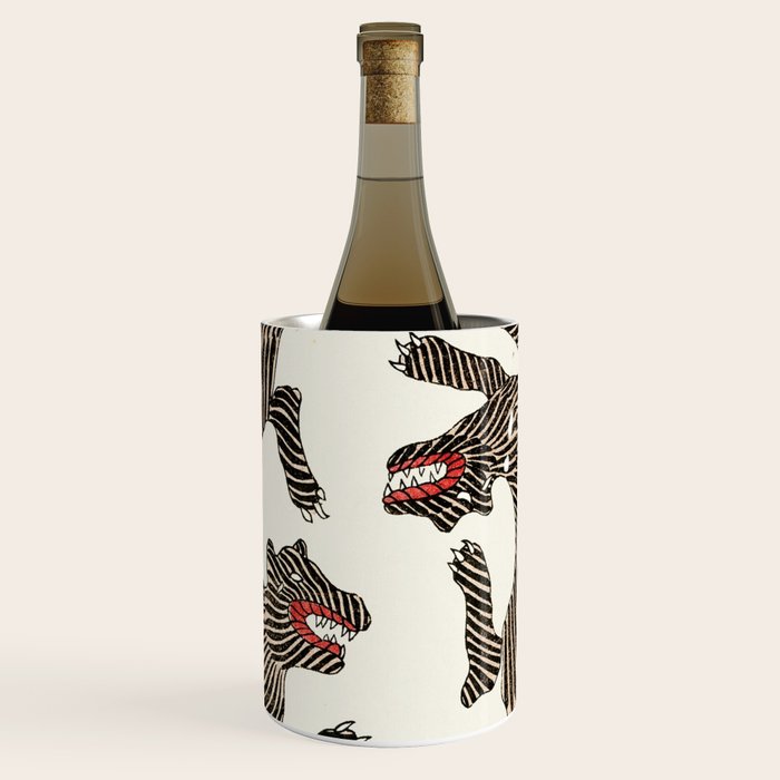 Japanese Tigers By Yatsuo No Tsubaki Wine Chiller Gallery Image 1