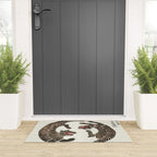 Japanese Tigers By Yatsuo No Tsubaki Welcome Mat Gallery Image 3