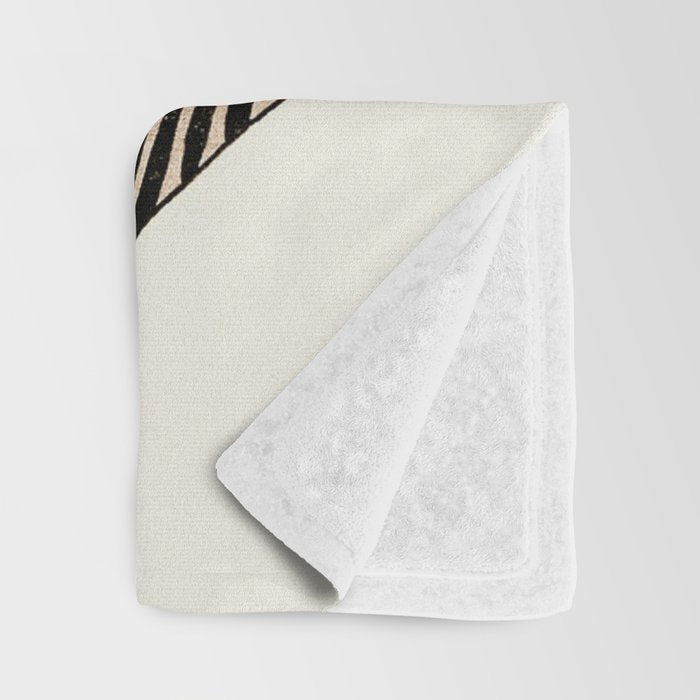 Japanese Tigers By Yatsuo No Tsubaki Throw Blanket Gallery Image 3