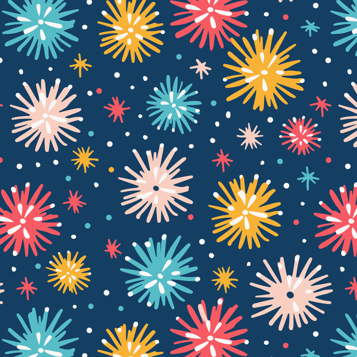Colorful firework explosion party sky pattern Coffee Mug Gallery Image 2