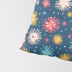Colorful firework explosion party sky pattern Pillow Sham Gallery Image 4