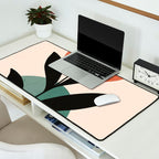 Abstract Art Tropical Leaf 16 Desk Mat Gallery Image 2