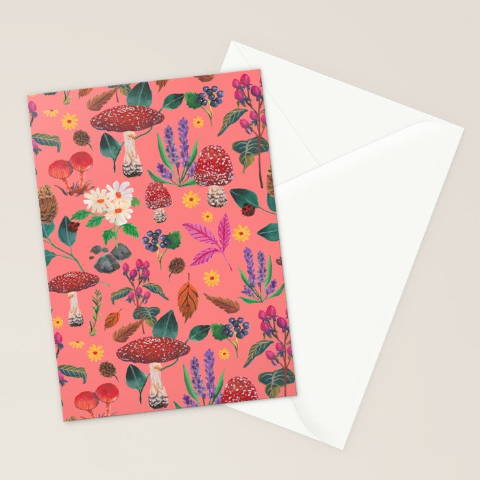 Autumn garden plants Stationery Card Gallery Image 2