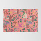 Autumn garden plants Rug Gallery Image 2