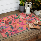 Autumn garden plants Outdoor Rug Gallery Image 2