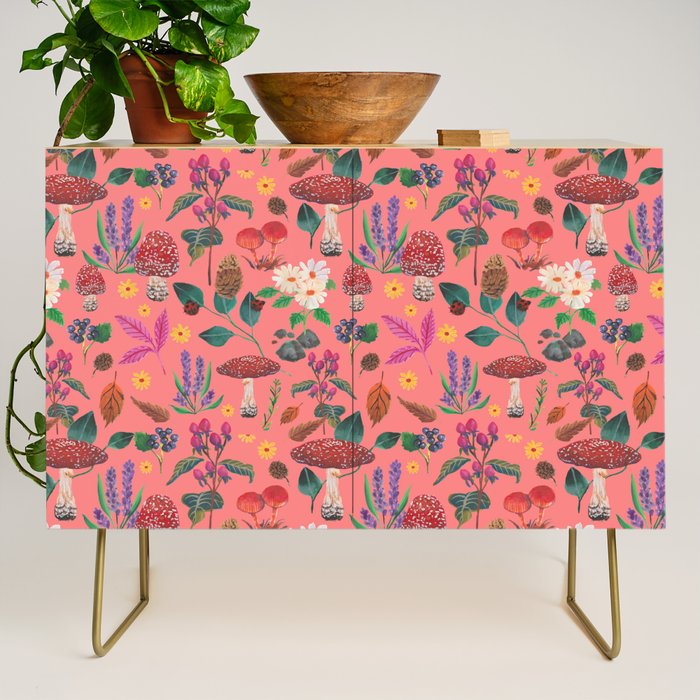 Autumn garden plants Credenza Gallery Image 1