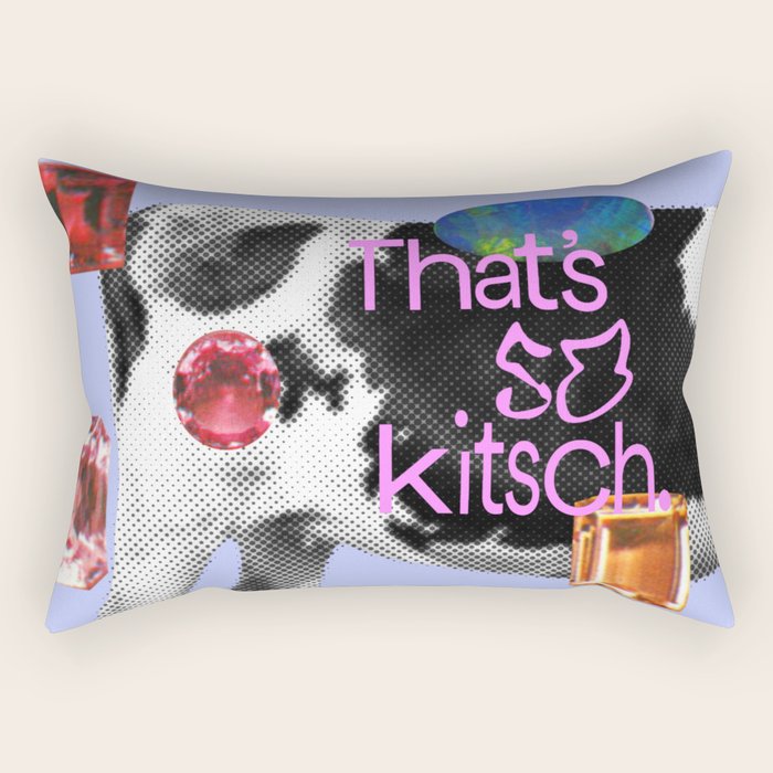 That's so Kitsch Rectangular Pillow Gallery Image 1