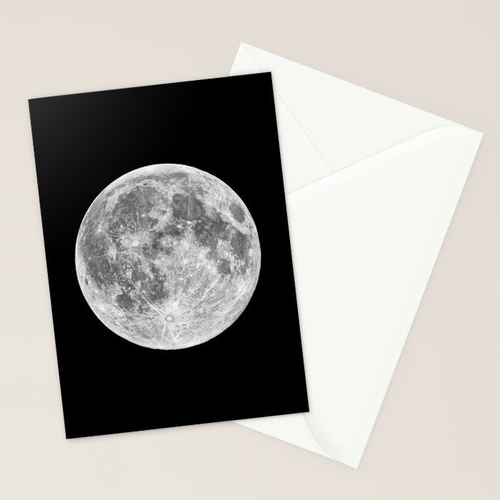 Full Moon Stationery Card Gallery Image 2