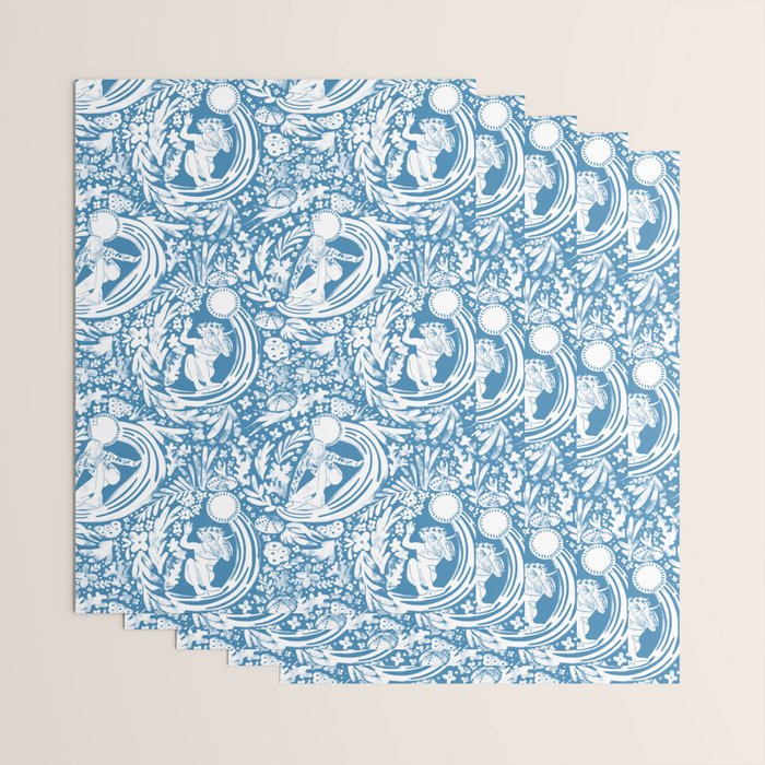 Oceanic Muses Dance Wrapping Paper Gallery Image 3