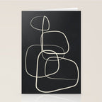 Abstract Lines 01 Stationery Card Gallery Image 2