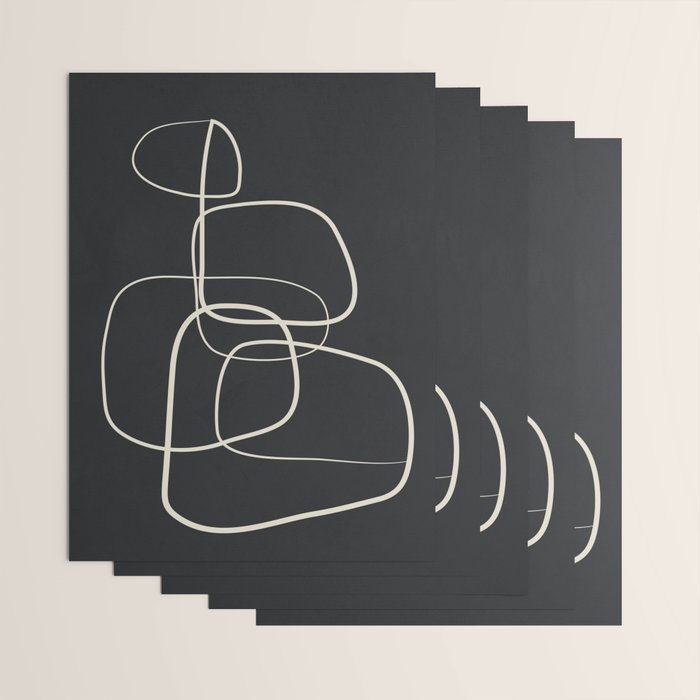 Abstract Lines 01 Wrapping Paper Gallery Image 3