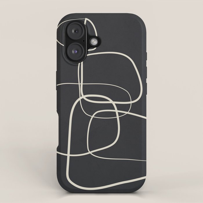 Abstract Lines 01 iPhone Case Gallery Image 1
