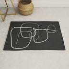 Abstract Lines 01 Rug Gallery Image 1