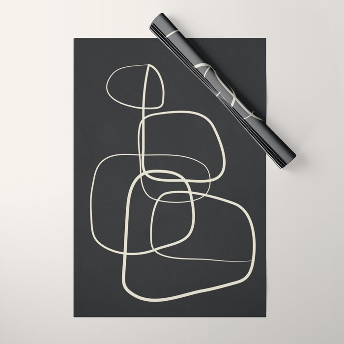 Abstract Lines 01 Wrapping Paper Gallery Image 1
