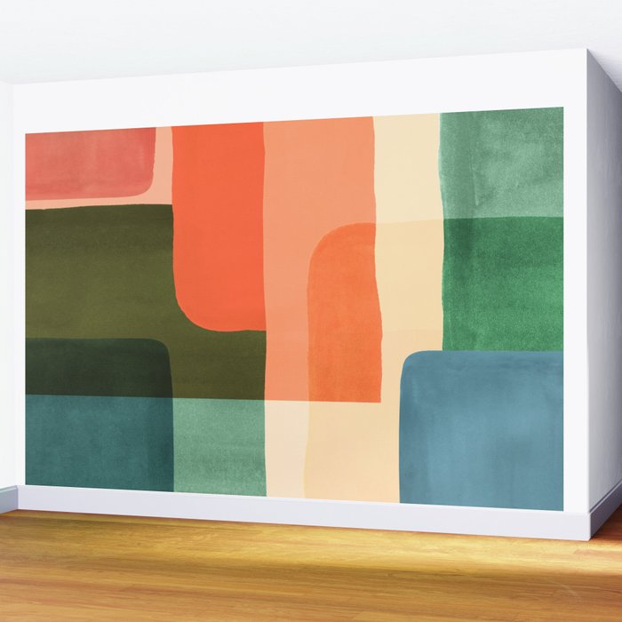 Color play Wall Mural Gallery Image 2