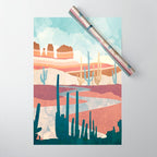 Desert Vista Wrapping Paper Gallery Image 1
