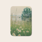 All Good Things Are Wild and Free Bath Mat Gallery Image 1