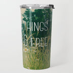 All Good Things Are Wild and Free Travel Mug Gallery Image 2