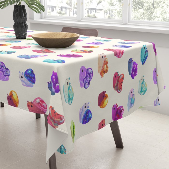 Jewel Snail - pastel Tablecloth Gallery Image 3