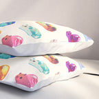 Jewel Snail - pastel Pillow Sham Gallery Image 3