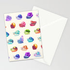 Jewel Snail - pastel Stationery Card Gallery Image 2