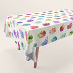 Jewel Snail - pastel Tablecloth Gallery Image 1