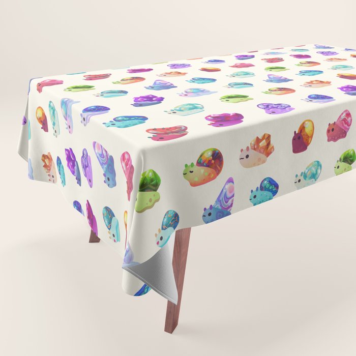 Jewel Snail - pastel Tablecloth Gallery Image 1