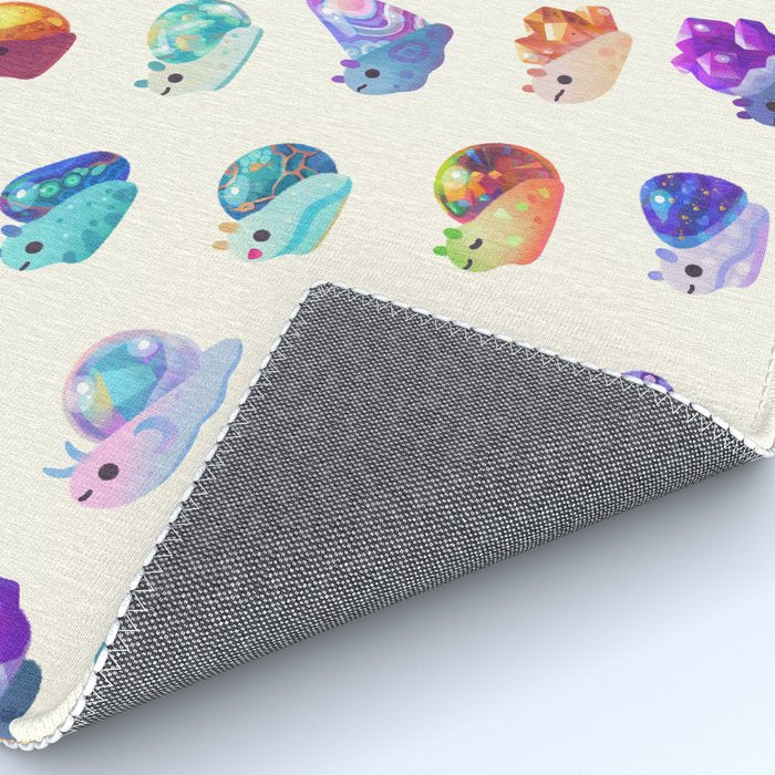 Jewel Snail - pastel Rug Gallery Image 4