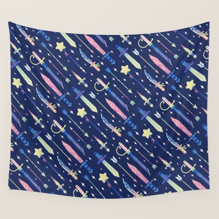 Magical Weapons Wall Tapestry Gallery Image 4