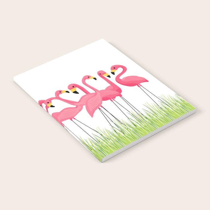 Cuban Pink Flamingos Notebook Gallery Image 2