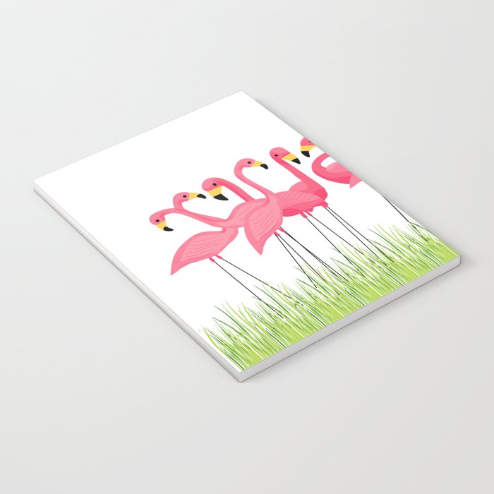 Cuban Pink Flamingos Notebook Gallery Image 3