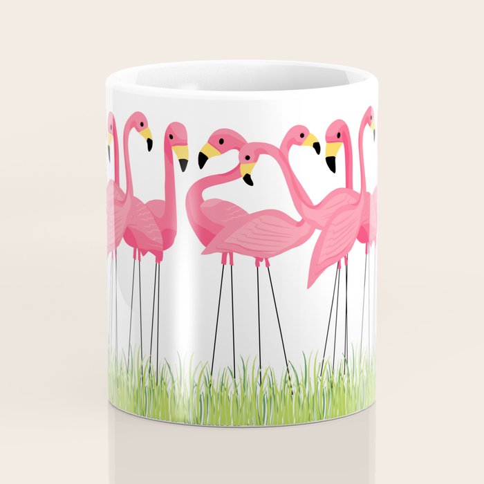 Cuban Pink Flamingos Coffee Mug Gallery Image 4